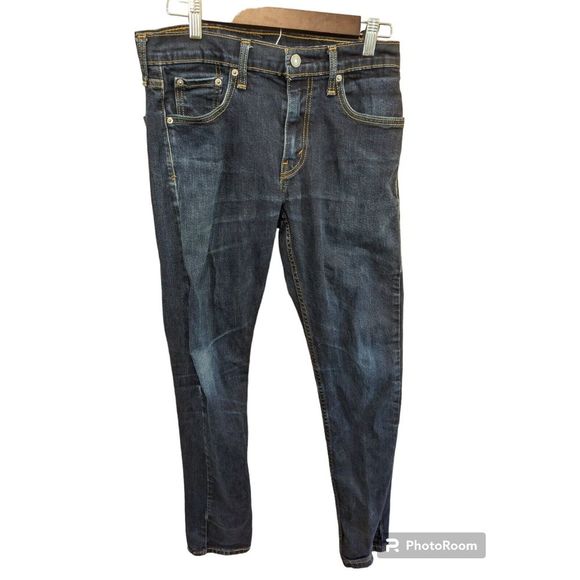Levi's  511 Slim Fit Jeans Men's 34X30  Blue  Denim Mid‎ Rise - Picture 1 of 3